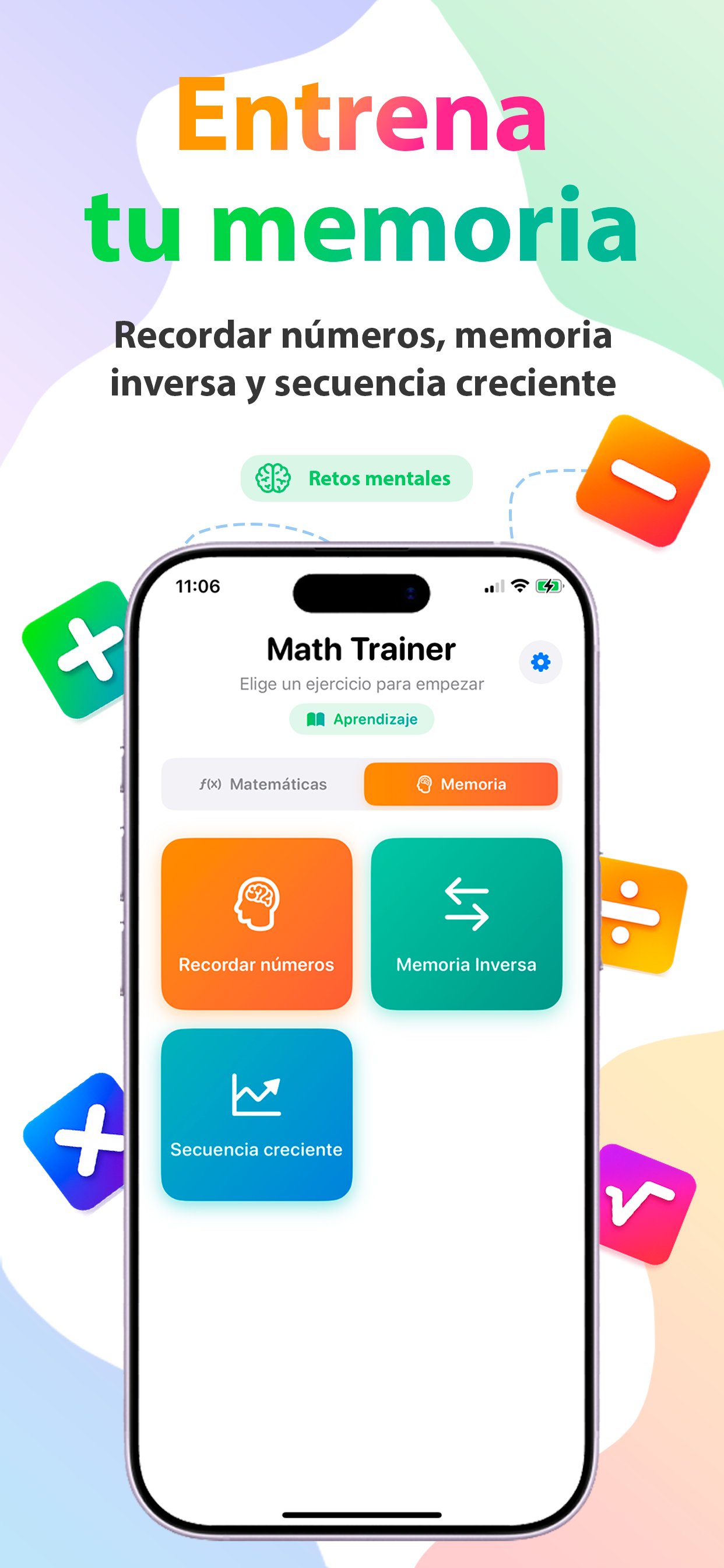 Math Trainer - Memory